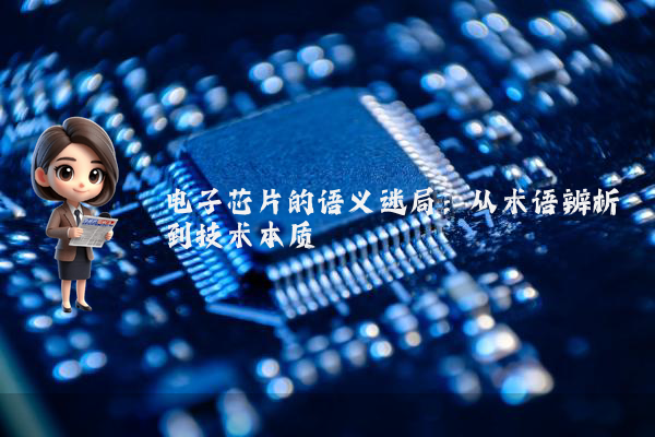 电子芯片的语义迷局：从术语辨析到技术本质